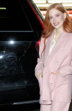 JESSICA CHASTAIN Arrives at Eileen Screening at Robin Williams Center in New York 11/14/2023