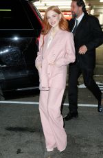 JESSICA CHASTAIN Arrives at Eileen Screening at Robin Williams Center in New York 11/14/2023