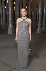 JESSICA CHASTAIN at 2023 Lacma Art+film Gala Presented by Gucci in Los Angeles 11/04/2023