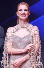 JESSICA CHASTAIN at Hit Man Screening and Opening Ceremony at 20th Marrakech International Film Festival 11/24/2023
