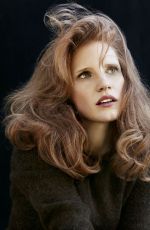 JESSICA CHASTAIN for Elle Magazine, August 2010