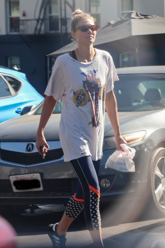 JESSICA HART Out and About in Los Feliz 11/03/2023