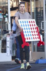 JESSICA HART Out Shopping in Los Angeles 11/11/2023