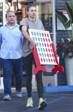 JESSICA HART Out Shopping in Los Angeles 11/11/2023