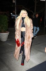 JESSICA SIMPSON Leaves Her Hotel in New York 11/28/2023