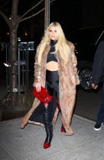 JESSICA SIMPSON Leaves Her Hotel in New York 11/28/2023
