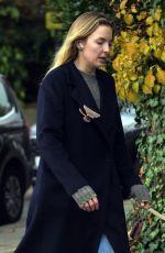 JODIE COMER Out with Her Dog in London 11/21/2023
