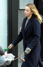 JODIE COMER Out with Her Dog in London 11/21/2023