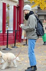 JODIE COMER Out with Her Dog in London 11/23/2023