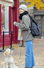JODIE COMER Out with Her Dog in London 11/23/2023