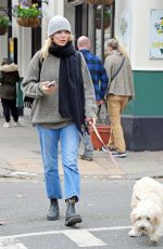 JODIE COMER Out with Her Dog in London 11/23/2023