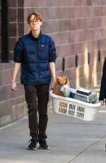 JODIE FOSTER Out with Her Son in New York 11/24/2023