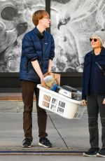 JODIE FOSTER Out with Her Son in New York 11/24/2023