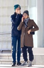 JODIE FOSTER Out with Her Son Kit in West Village Neighborhood 11/25/2023