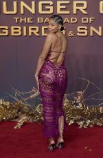 JOELAH NOBLE at The Hunger Games: The Ballad of Songbirds & Snakes World Premiere in London 11/09/2023
