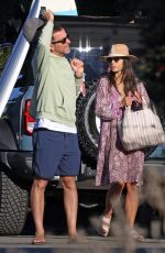 JORDANA BREWSTER and Mason Morfit Arrives at a Beach in Santa Barbara 11/24/2023