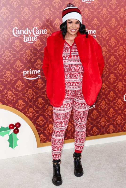 JORDIN SPARKS at Candy Cane Lane World Premiere in Los Angeles 11/28/2023