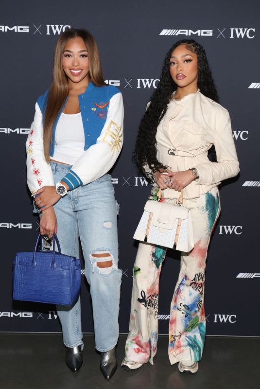 JORDYN and JODIE WOODS at an Exclusive Event Organized by IWC Schaffhausen and Mercedes-amg in Las Vegas 11/14/2023