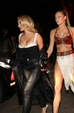 JOSIE CANSECO as Princess Leia Arrives at a Halloween Party in West Hollywood 10/31/2023