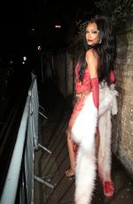 JOURDAN DUNN Arrives at Maya Jama