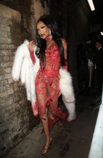 JOURDAN DUNN Arrives at Maya Jama