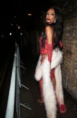 JOURDAN DUNN Arrives at Maya Jama