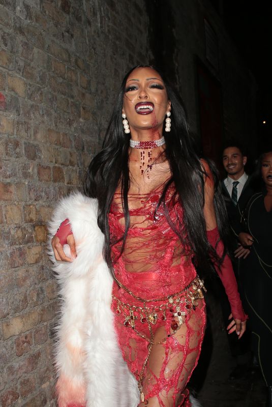JOURDAN DUNN Arrives at Maya Jama