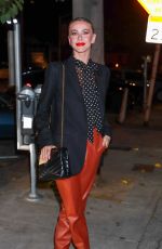 JULIANNE HOUGH Out for Dinner at Craig