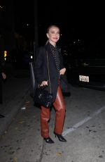 JULIANNE HOUGH Out for Dinner at Craig