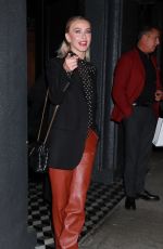 JULIANNE HOUGH Out for Dinner at Craig