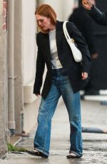 JULIANNE MOORE Arrives at Jimmy Kimmel Live! in Hollywood 11/15/2023