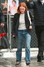 JULIANNE MOORE Arrives at Jimmy Kimmel Live! in Hollywood 11/15/2023