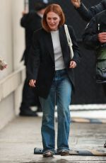 JULIANNE MOORE Arrives at Jimmy Kimmel Live! in Hollywood 11/15/2023