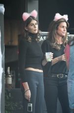 KAIA GERBER and Austin Butler Host CINDY CRAWFORD and Rande Gerber for a Halloween Party 10/31/2023