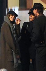 KAIA GERBER and Austin Butler Out for Dinner at I Sodi in New York 11/17/2023