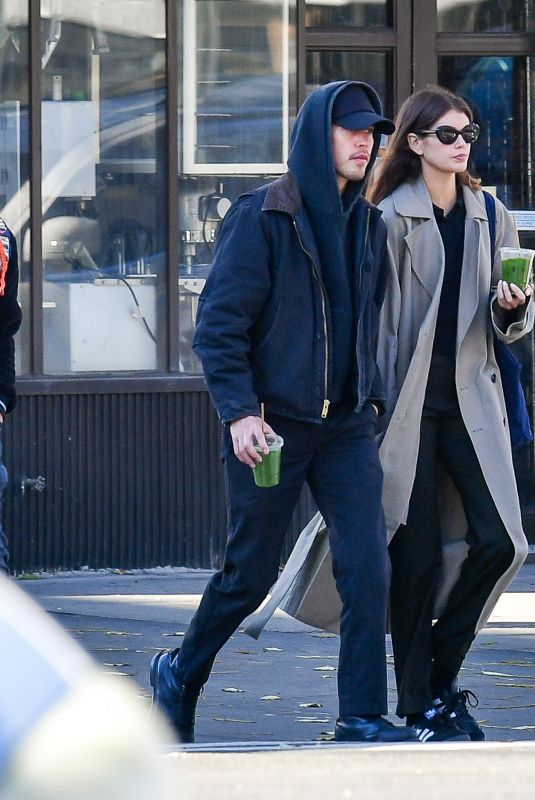 KAIA GERBER and Austin Butler Out in New York 11/18/2023