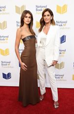 KAIA GERBER and CINDY CRAWFORD at 74th National Book Awards in New York 11/15/2023