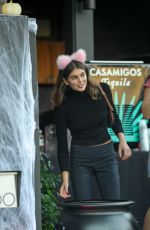 KAIA GERBER and CINDY CRAWFORD for a Halloween Party 10/31/2023