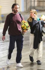 KALEY CUOCO and Tom Pelphre Shopping at Gelson