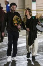 KALEY CUOCO and Tom Pelphre Shopping at Gelson