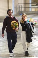 KALEY CUOCO and Tom Pelphre Shopping at Gelson