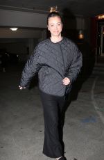 KALEY CUOCO Arrives at Love Kills at The Colony in Burbank 11/18/2023