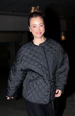 KALEY CUOCO Arrives at Love Kills at The Colony in Burbank 11/18/2023