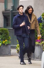 KARLIE KLOSS and Joshua Kushner Out in New York 10/31/2023