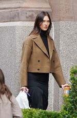 KARLIE KLOSS and Joshua Kushner Out in New York 10/31/2023
