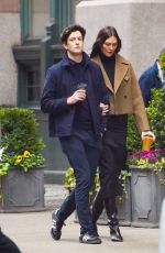 KARLIE KLOSS and Joshua Kushner Out in New York 10/31/2023