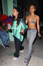 KARRUECHE TRAN Arrives at Travis Scott