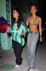 KARRUECHE TRAN Arrives at Travis Scott