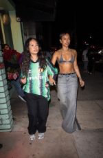 KARRUECHE TRAN Arrives at Travis Scott