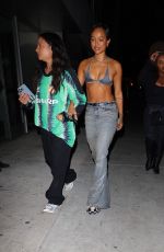 KARRUECHE TRAN Arrives at Travis Scott